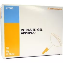 INTRASITE Gel Hydrogel Sårrens, 10X8 g