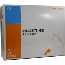 INTRASITE Gel Hydrogel Sårrens, 10X15 g