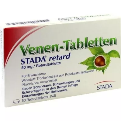 VENEN-TABLETTEN STADA retard, 50 stk