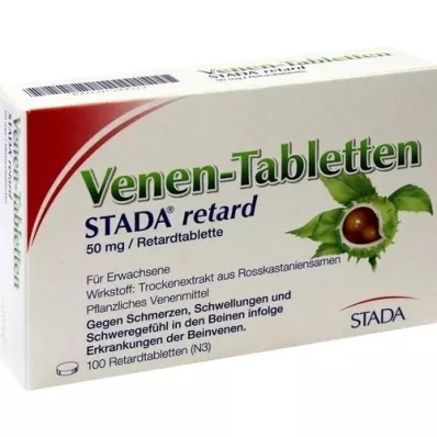 VENEN-TABLETTEN STADA retard, 100 stk