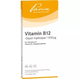 VITAMIN B12 DEPOT Inj. 1500 μg injektionsvæske, opløsning, 10X1 ml