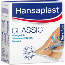 HANSAPLAST Klassisk gips 4 cmx5 m, 1 stk