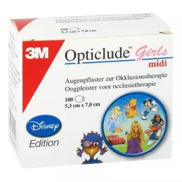 OPTICLUDE 3M Disney girls midi 2538MDPG-100, 100 stk