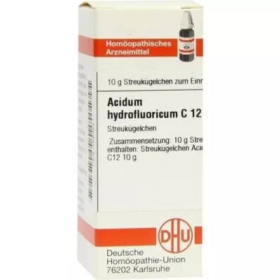 ACIDUM HYDROFLUORICUM C 12 kugler, 10 g