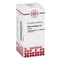 AMMI VISNAGA D 12 tabletter, 80 kapsler