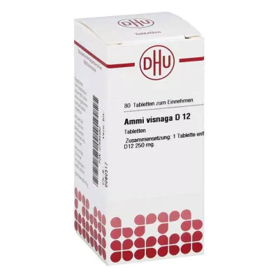 Ammi Visnaga D12 tabletter (80 stk.)