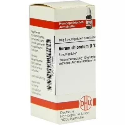 AURUM CHLORATUM D 12 kugler, 10 g