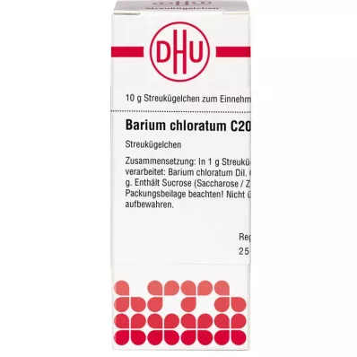 BARIUM CHLORATUM C 200 kugler, 10 g