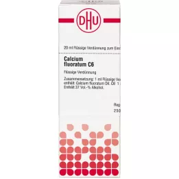 CALCIUM FLUORATUM C 6 fortynding, 20 ml