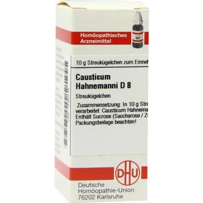 DHU causticum Hahnemanni D 8 kugler, 10 g