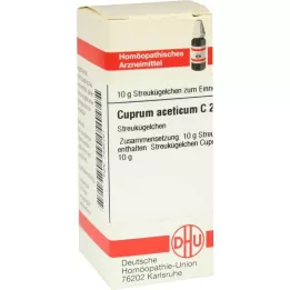 CUPRUM ACETICUM C 200 kugler, 10 g
