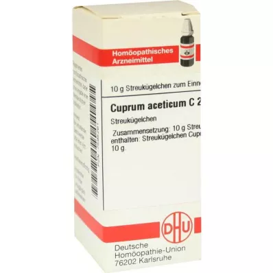 CUPRUM ACETICUM C 200 kugler, 10 g