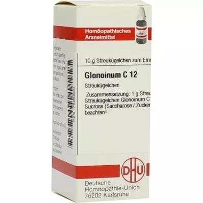 GLONOINUM C 12 kugler, 10 g