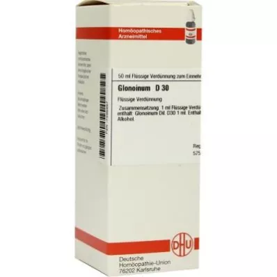 GLONOINUM D 30 fortynding, 50 ml