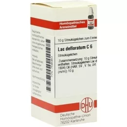 LAC DEFLORATUM C 6 kugler, 10 g