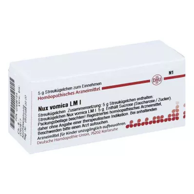 NUX VOMICA LM I Globuli, 5 g