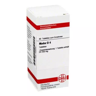 DHU Madar D 4 tabletter, 80 stk