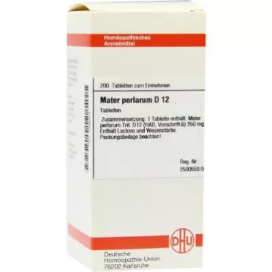 Mater Perlarum D12 tabletter (200 stk.)