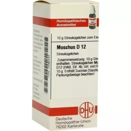 MOSCHUS D 12 kugler, 10 g