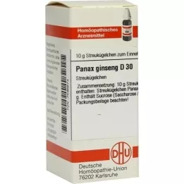 PANAX GINSENG D 30 kugler, 10 g