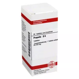 PROPOLIS D 6 tabletter, 80 kapsler