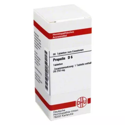 PROPOLIS D 6 tabletter, 80 kapsler