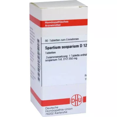 DHU Spartium Scoparium D 12 tabletter, 80 stk