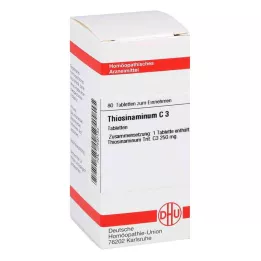 THIOSINAMINUM C 3-tabletter, 80 kapsler