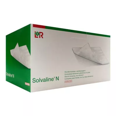 Solvaline N 10x10 cm sterile kompresser, 100 stk