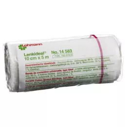 LENKIDEAL Idealb.10 cmx5 m.hvid m.bandagecl. enkelt, 1 stk