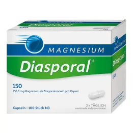 MAGNESIUM DIASPORAL 150 kapsler, 100 stk