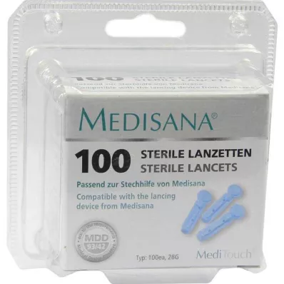 Meditouch lancetter International, 100 stk