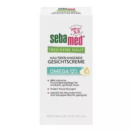 SEBAMED Ansigtscreme til tør hud 12% Omega, 50 ml