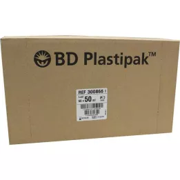 BD PLASTIPAK Sprøjte 50 ml Luer excentrisk, 60X50 ml