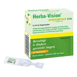 HERBA-VISION Øjentrøst sine øjendråber, 5X0,4 ml