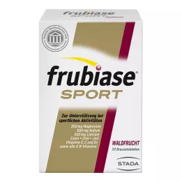FRUBIASE SPORT Brusetabletter med skovfrugt, 20 stk