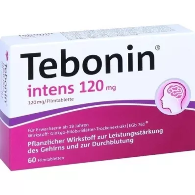 TEBONIN intens 120 mg filmovertrukne tabletter, 60 stk