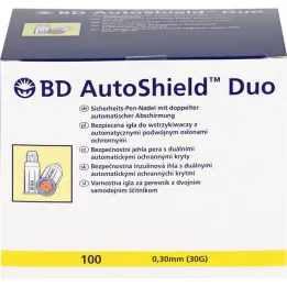 BD AUTOSHIELD Duo safety pen nåle 5 mm, 100 stk