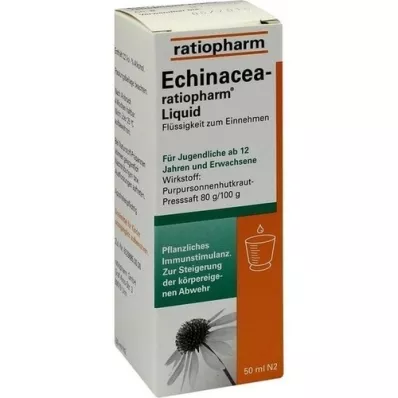 ECHINACEA-RATIOPHARM Væske, 50 ml