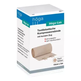 HÖGA-LAN Kortstræksbandage 10 cmx5 m, 1 stk