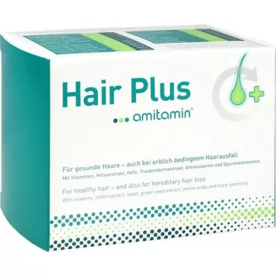 AMITAMIN Hair Plus-kapsler, 60 kapsler