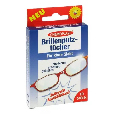 Brillepudeklude, 10 stk
