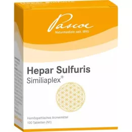 HEPAR SULFURIS SIMILIAPLEX Tabletter, 100 stk