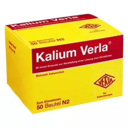 KALIUM VERLA Granulat Btl, 50 stk