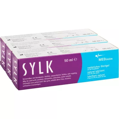 SYLK Naturlig glidegel, 3X50 ml