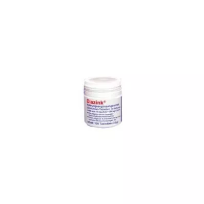 Diazink tabletter, 100 stk