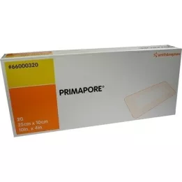 PRIMAPORE 10x25 cm sårforbinding steril, 20 stk