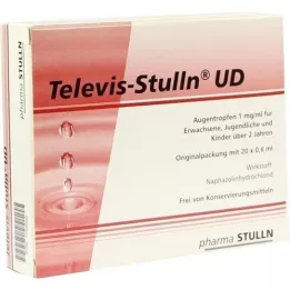 TELEVIS Stulln UD Øjendråber, 20X0,6 ml