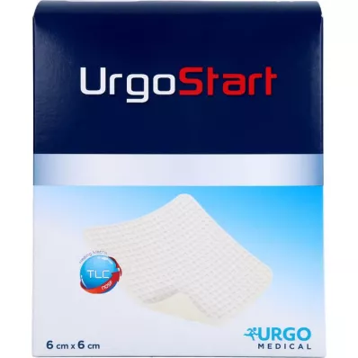 URGOSTART 6x6 cm skumsårbandage, 10 stk