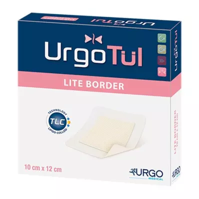 URGOTÜL Lite Border 10x12 cm bandage, 10 stk